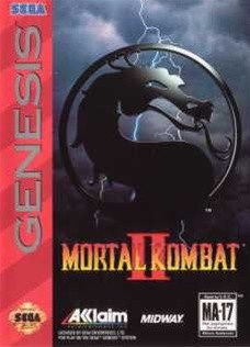 Mortal Kombat II Sega Genesis Game Cartridge For Sale | DKOldies
